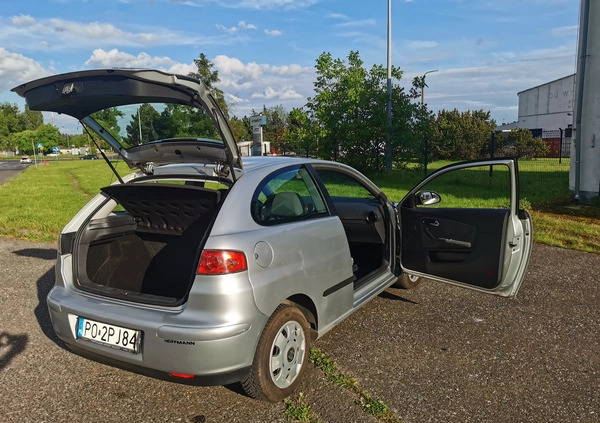 Seat Ibiza cena 4000 przebieg: 141605, rok produkcji 2004 z Poznań małe 92